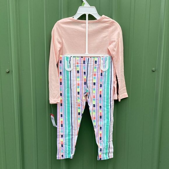 TODDLER Girls Cotton Shirts Pants & Dresses Bundle 7-Piece Bundle Size 3T - Picture 4 of 16